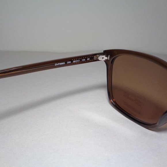 Diane von Furstenberg DVF686S Topaz Crystal New Women\'s Sunglasses main image 8